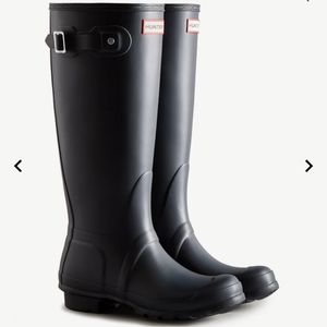 Hunter original tall rain boots